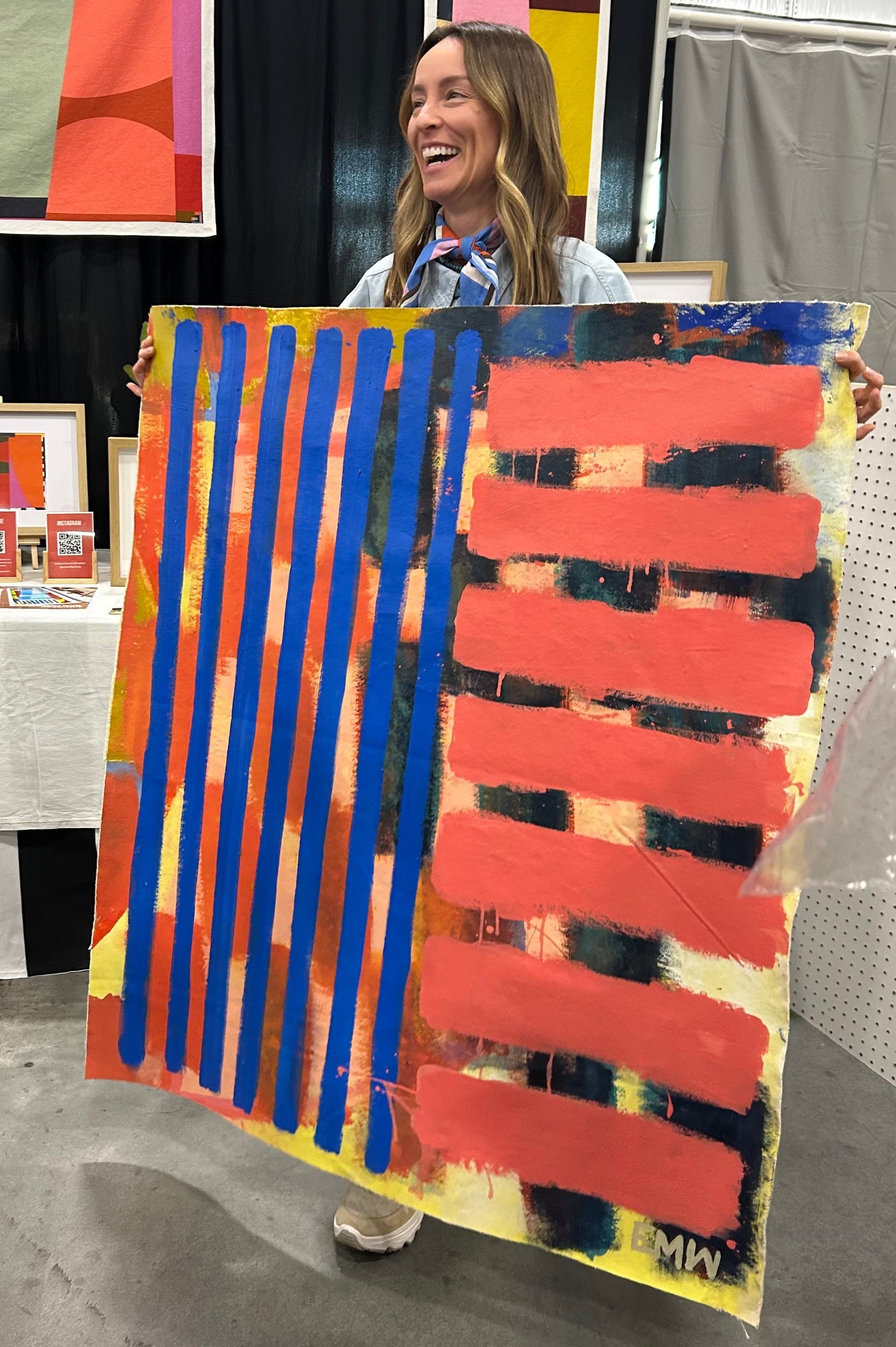 Original Unstretched Canvas