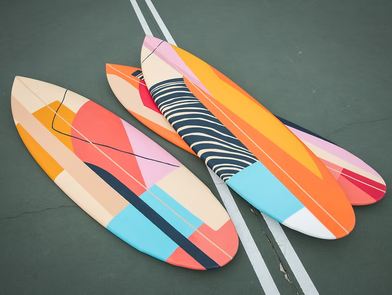 Surfboard #1 #2 #3 - 3 piece Set