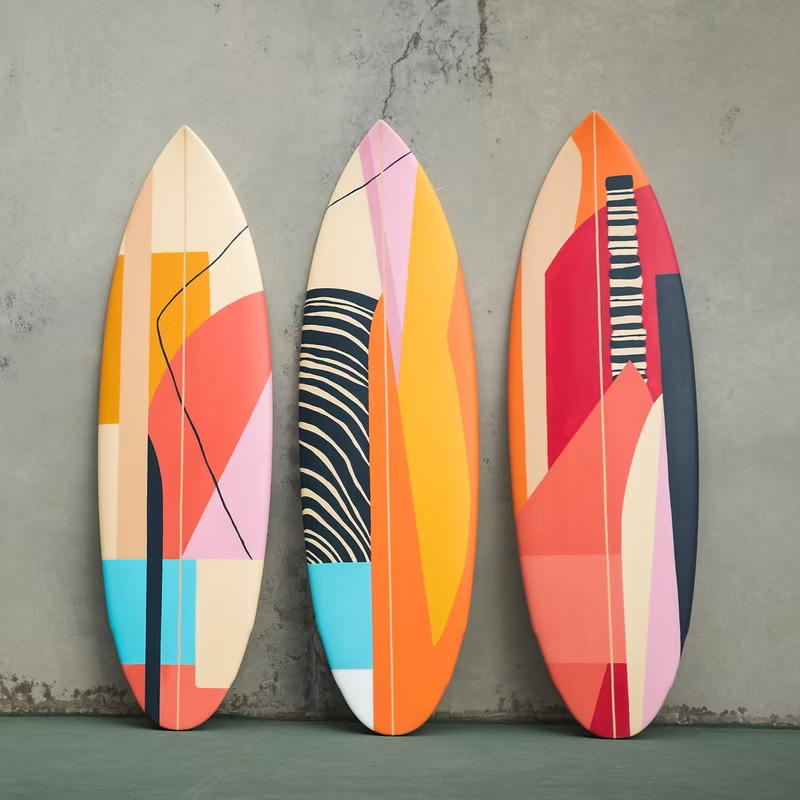 Surfboard #1 #2 #3 - 3 piece Set