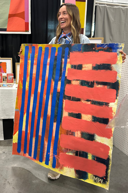 Original Unstretched Canvas