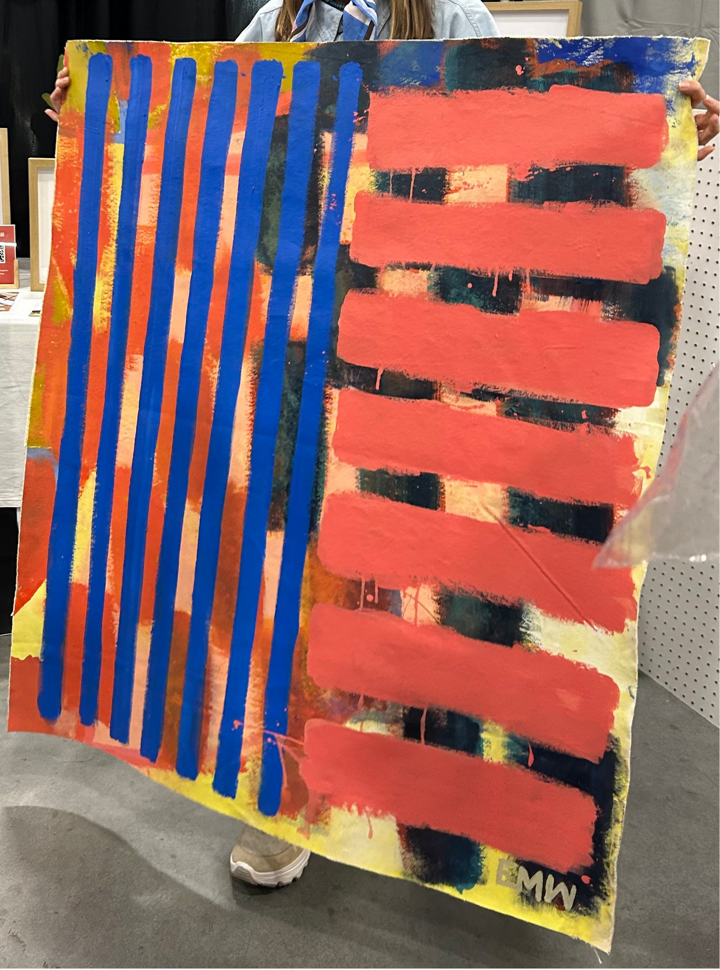 Original Unstretched Canvas